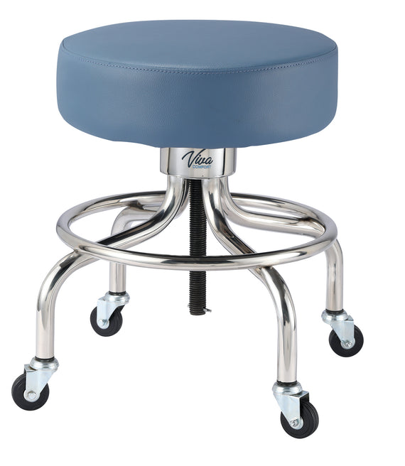 Viva Comfort Viva Comfort Height Adjustable Exam Stool with Circular Foot Ring Exam Chairs / Tables reLink Medical