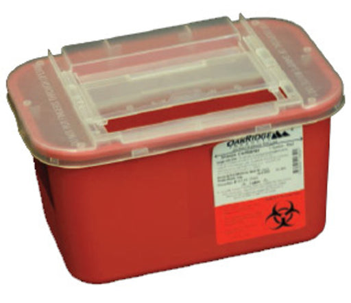 Oak Ridge Products Oak Ridge Products 0319-150C Sharps Container 1 Gallon Red Base/ Supplies reLink Medical
