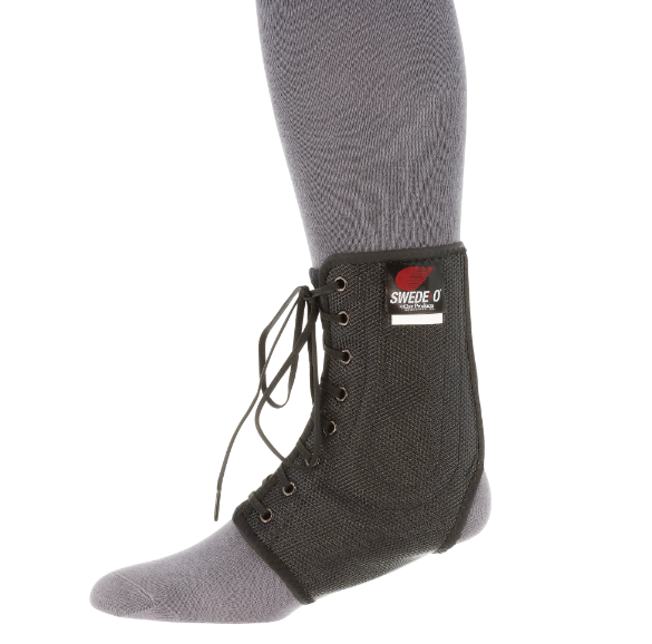 Core Products Core Products AKL-6333-BK-MED Economy Lace-Up Ankle Brace Medium Supplies reLink Medical