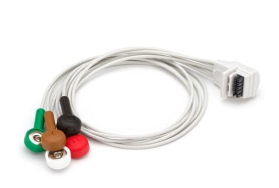 Hillrom Hillrom 9293-036-62 Patient Cable H3+ 5-Wire Snap Short 38 cm Accessories reLink Medical