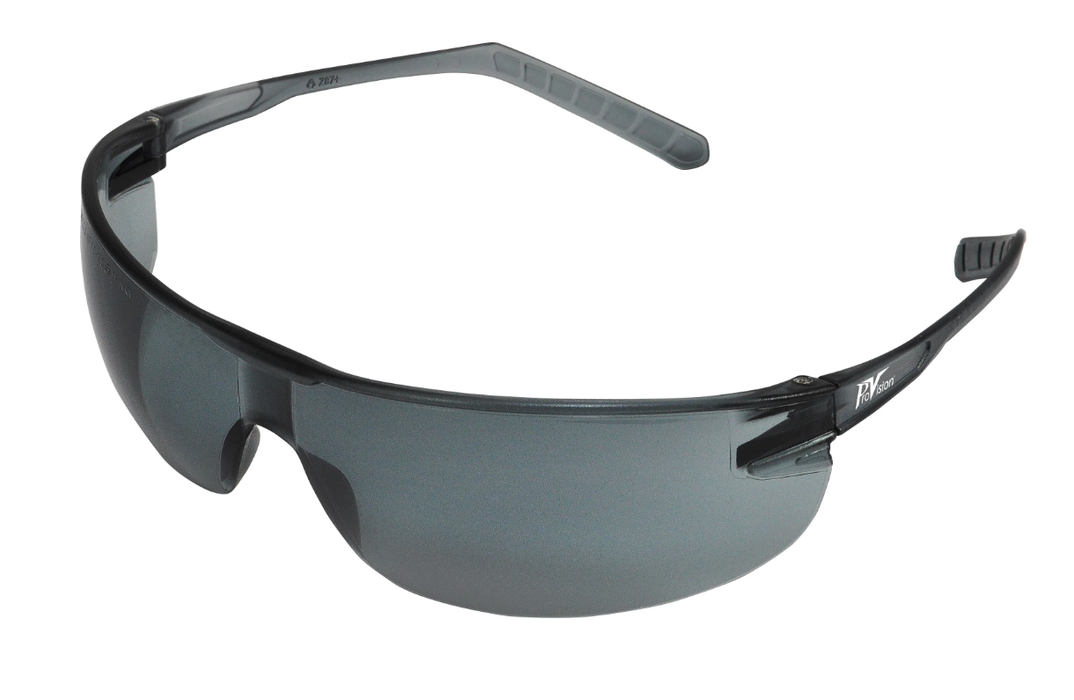 Palmero Palmero 3608G Wraparound Safety Glasses Grey Frame/Grey Lens Supplies reLink Medical