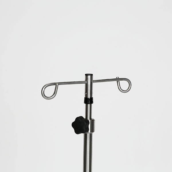 MidCentral Medical MidCentral Medical Stainless Steel Base 6-leg IV Pole Medical Furniture reLink Medical