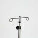 MidCentral Medical MidCentral Medical Stainless Steel 5-leg Space Saving IV Pole Medical Furniture reLink Medical