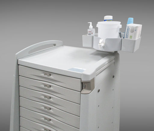 Capsa Healthcare Capsa Healthcare 13747-GRY Corner Organizer Gray w/Pole Supplies reLink Medical