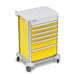 Detecto Detecto 2020131 Mobile Car Medical Cart Yellow Electronic Supplies reLink Medical