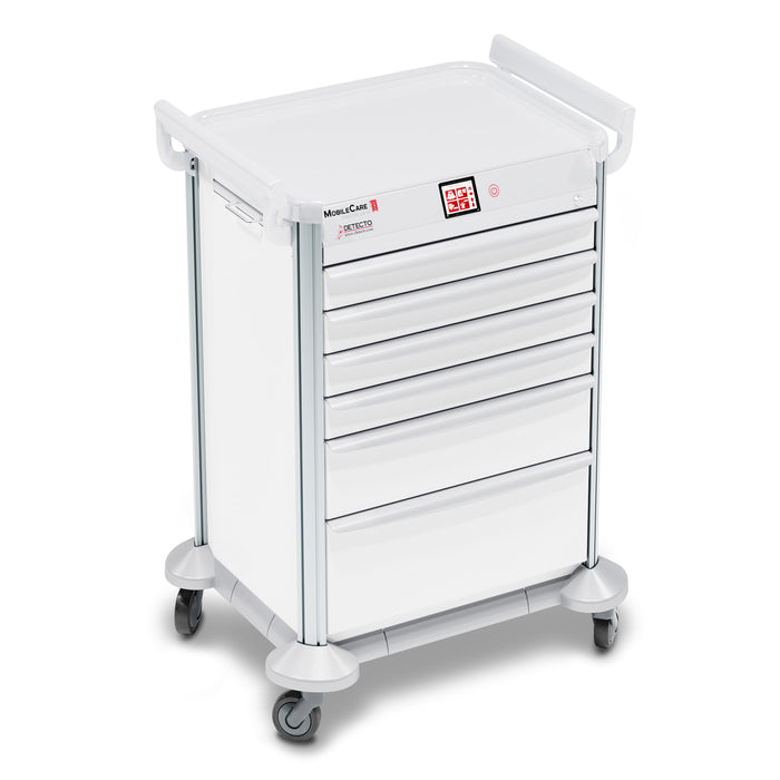 Detecto Detecto 2022777 Mobile Car Medical Cart White Electronic Standard Supplies reLink Medical