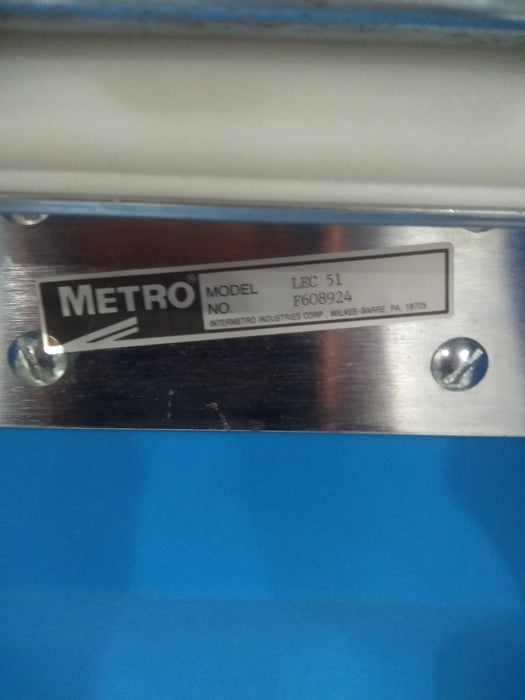 Metro Lifeline Crash Cart Medical Carts