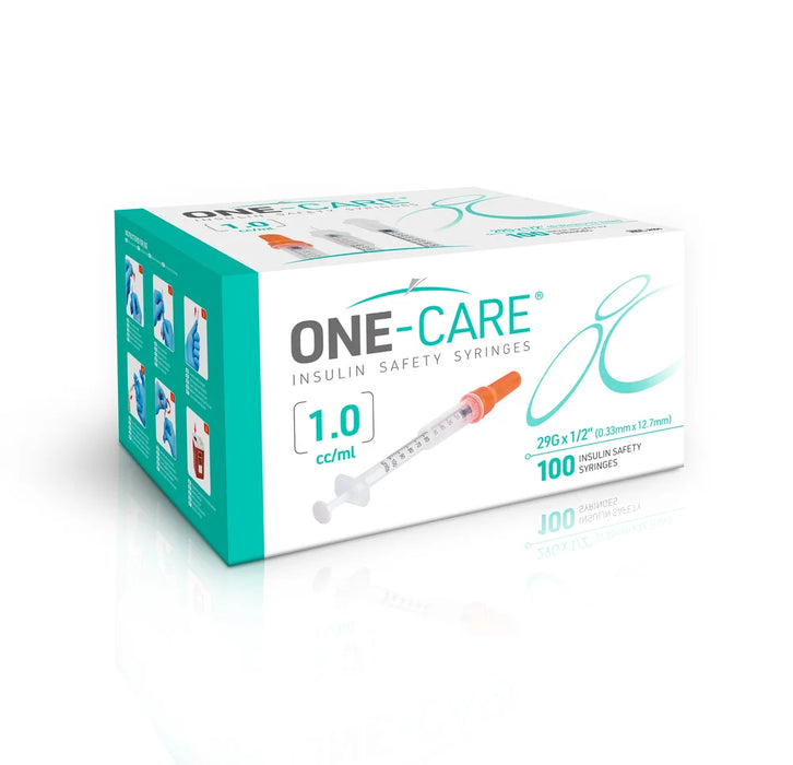 MediVena MediVena 2141 OPTI Insulin Safety Syringes 1 mL 29G x ‚½„¢„¢ Supplies reLink Medical