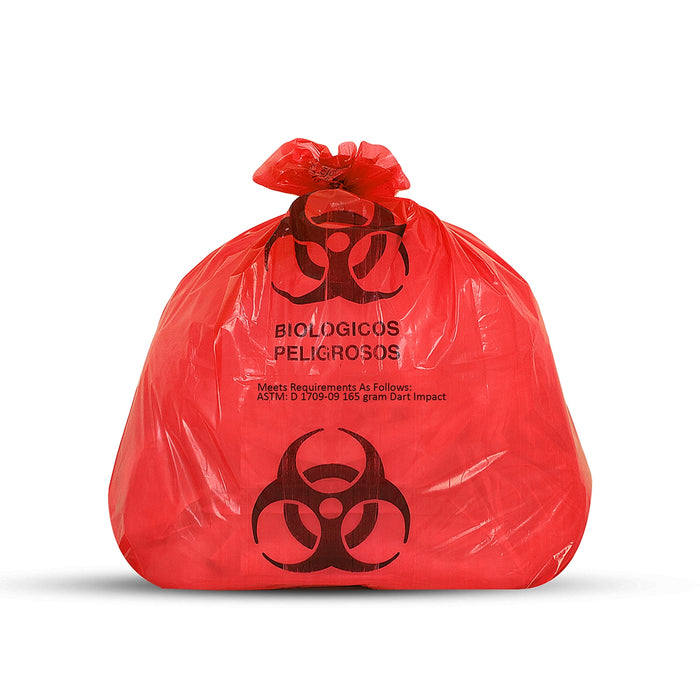 Medegen Medical Products, LLC Medegen Medical Products LLC F124 Waste Bag 24" x 30" Red F-Code Supplies reLink Medical