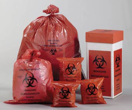 Medegen Medical Products, LLC Medegen Medical Products LLC F534 Biohazard Bag 33" x 39" Red/ Supplies reLink Medical