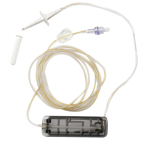 ICU Medical ICU Medical 21-7024-24 CADD Administration Set Yellow Striped Port Supplies reLink Medical
