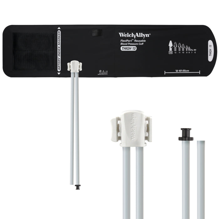 Hillrom Hillrom SOFT-13-2TP Cuff Soft Tri-Purpose Connector 2-Tube Thigh Cables reLink Medical