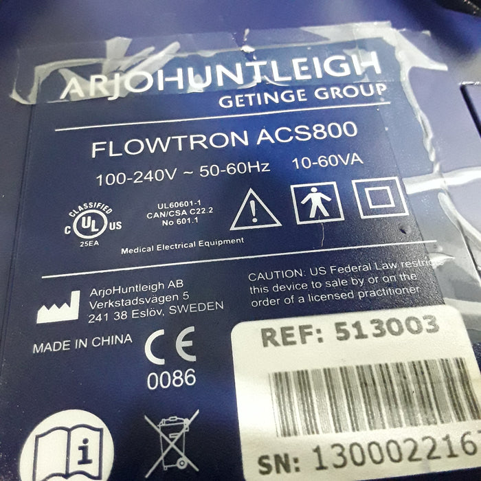 Arjo Flowtron ACS800 Compression Pump
