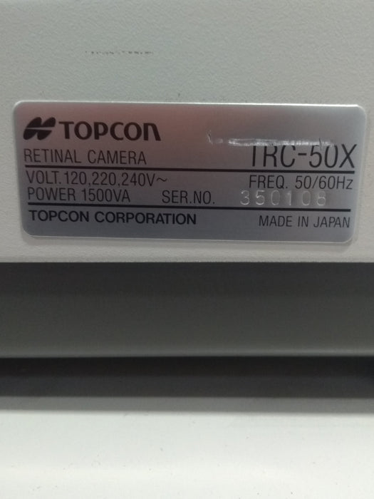 Topcon Medical TRC-50X Retinal Fundus Camera