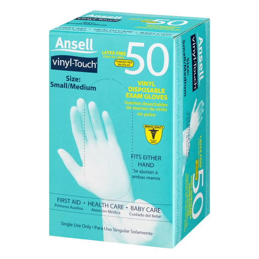 Ansell Ansell 525432 PVC Glove Medium Powder-Free 100/bx 10 Supplies reLink Medical