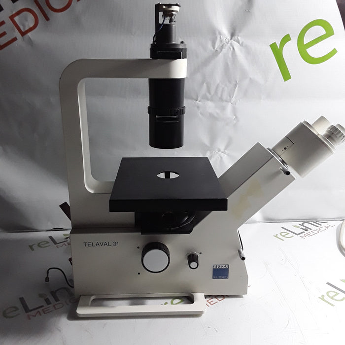 Carl Zeiss Televal-31 Inverted Binocular Microscope