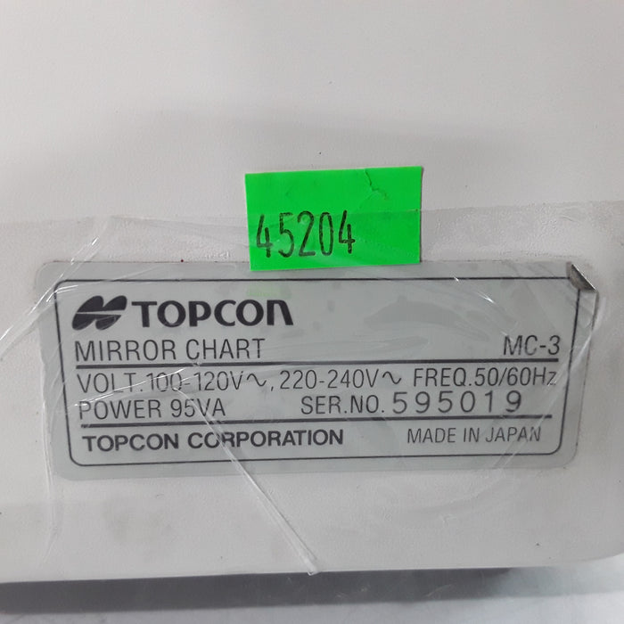 Topcon Medical MC-3 Mirror Eye Chart