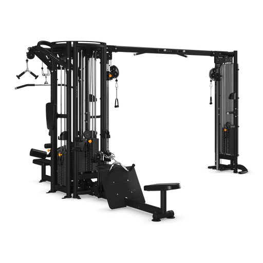 Matrix Fitness Matrix Fitness G3-MS50CK Matrix Aura 5-Stack Multi-station Connection Fitness and Rehab Equipment reLink Medical