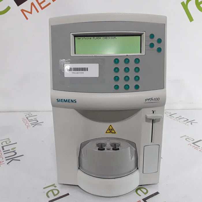 Siemens PFA 100 Platelet Function Analyzer