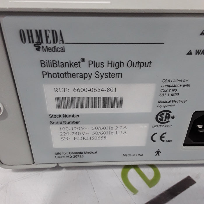 Ohmeda Medical BiliBlanket Plus Phototherapy System