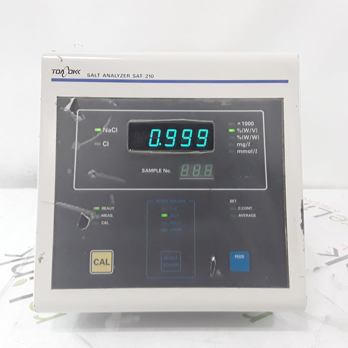 DKK-Toa Corp SAT-210 Salt Analyzer