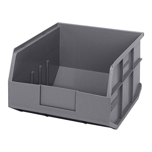 Quantum Medical Quantum Medical SSB425GY Stackable Shelf Bin 12" x 11" x 7" Gray Supplies reLink Medical