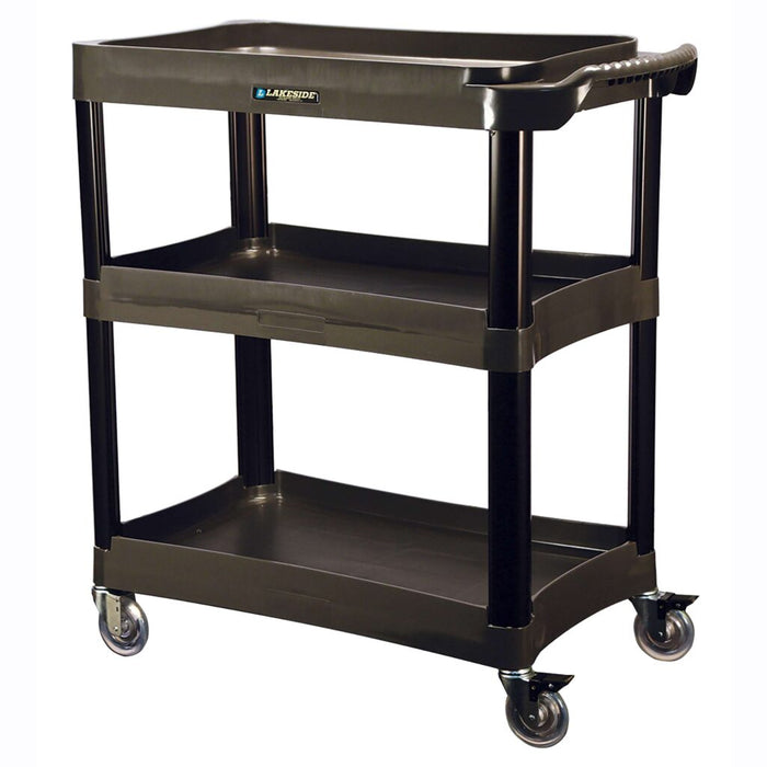 Lakeside Manufacturing, Inc. Lakeside Manufacturing Inc. 2507 Deep Well Utility Cart 3 Shelves Supplies reLink Medical