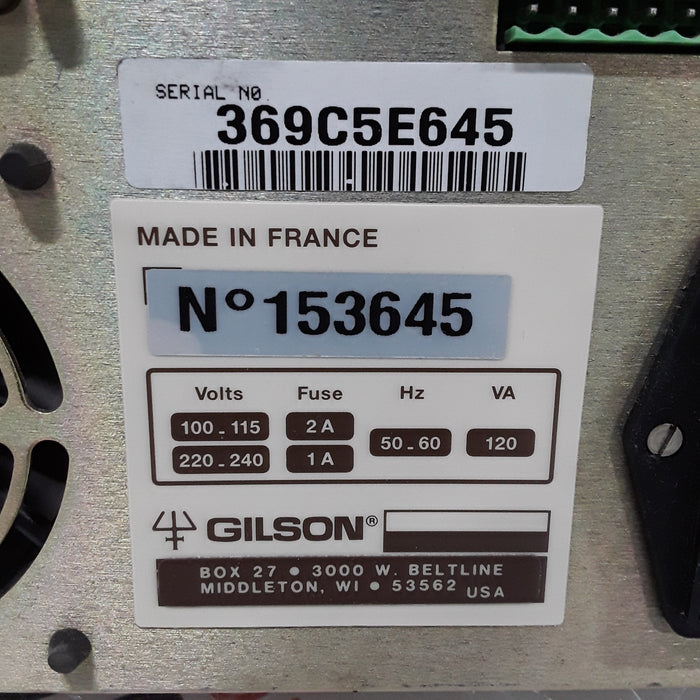 Gilson, Inc. Model 307 HPLC Pump