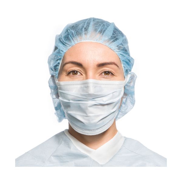 O&M Halyard O&M Halyard 41805 Fluidshield Level 1 Surgical Mask Smart Adhesive Supplies reLink Medical