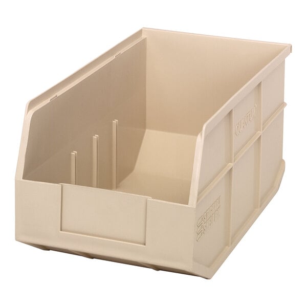 Quantum Medical SSB443IV Stackable Shelf Bin 14" x 8.25" x 7"
