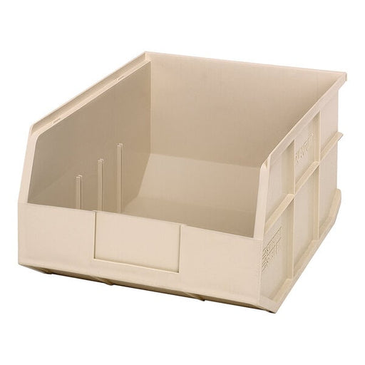 Quantum Medical Quantum Medical SSB445IV Stackable Shelf Bin 14" x 11" x 7" Ivory Supplies reLink Medical