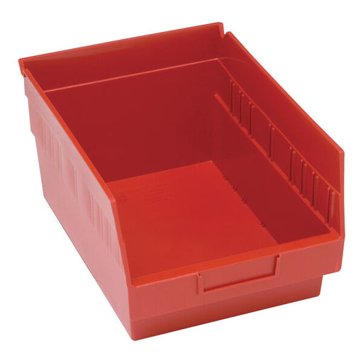 Quantum Medical Quantum Medical QSB207RD Shelf Bin 11 5/8" x 8 3/8" x 6" Red Supplies reLink Medical