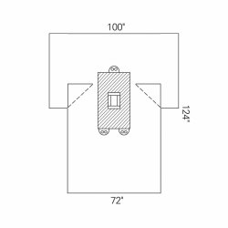 O&M Halyard O&M Halyard 89228 Laparotomy Drape 100" x 72" x 124" Sterile Supplies reLink Medical
