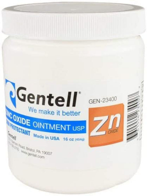 Gentell Gentell GEN-23400 Zinc Oxide Ointment 16 oz Jar Supplies reLink Medical
