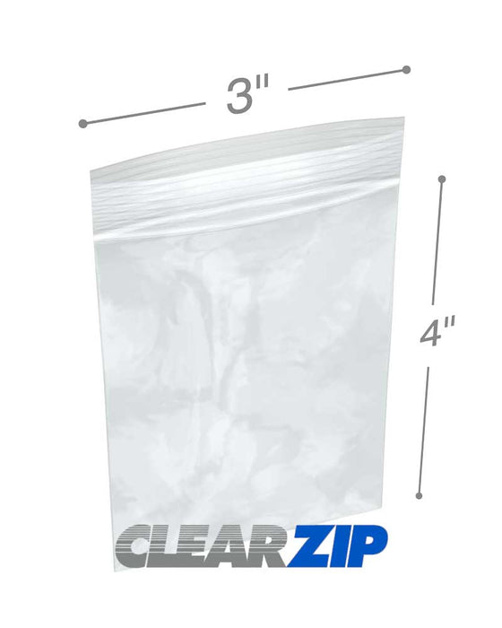 ASP Global ASP Global A16 Reclosable Ziplock 3" x 4" 2mil Supplies reLink Medical