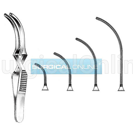 Aspen Surgical Aspen Surgical 37-1047 Clamp DeBakey Bulldog Cross-Action Curved Surgical Instruments reLink Medical