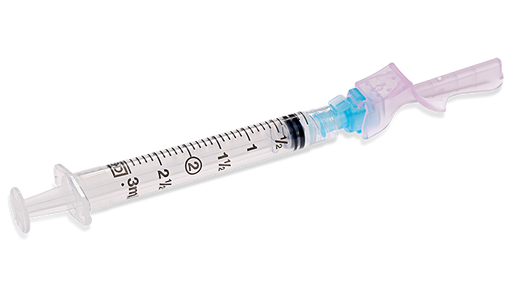 Becton Dickinson (BD) BD 303306 Syringe with Eclipse Needle 3 ml Luer Lock 23G x 1.5" Supplies reLink Medical