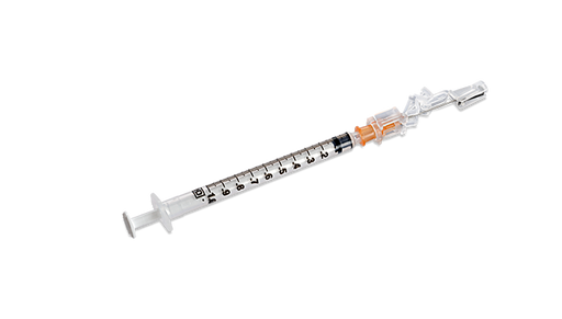 Becton Dickinson (BD) BD 305903 Syringe 1mL 25G x 5/8" Shielding Subcutaneous Injection Supplies reLink Medical