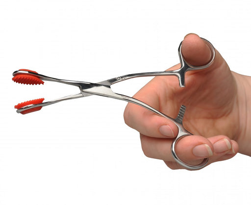 ADC ADC 317 Young Tongue Seizing Forceps 6-1/2", Child, Silver Diagnostic Exam Equipment reLink Medical