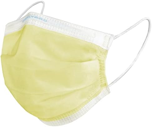 O&M Halyard O&M Halyard 47576 Procedure Mask Longer Earloops Level 1 Yellow Supplies reLink Medical