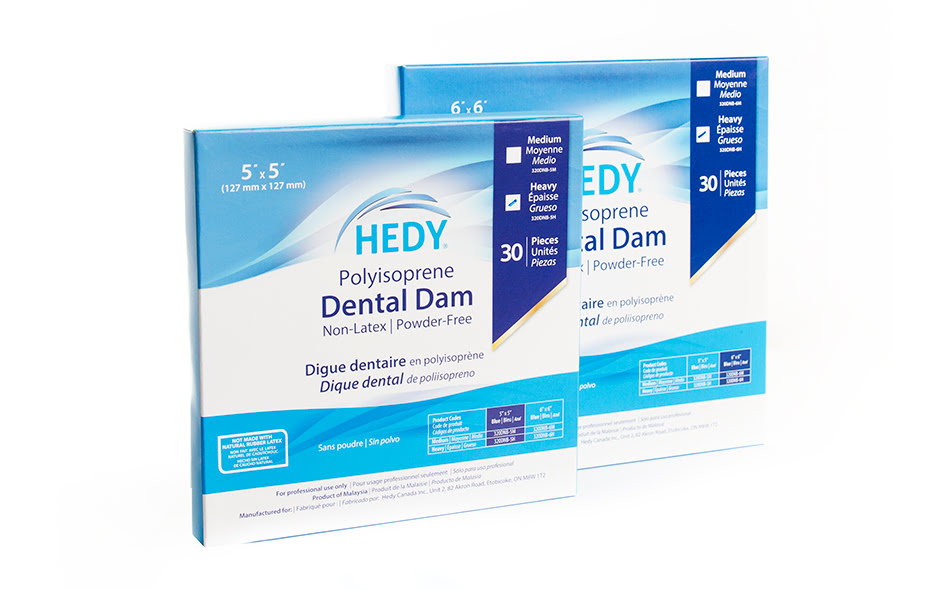 Medicom, Inc. Medicom Inc. 320DNB-6H Polyisoprene Dental Dam 6" x 6" Heavy Supplies reLink Medical