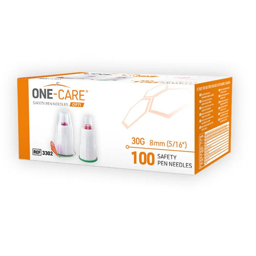 MediVena MediVena 3302 OPTI Safety Pen Needles 30G x 8mm Supplies reLink Medical