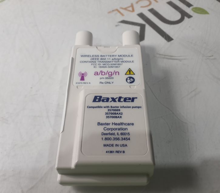 B. Braun Lot of 100 Baxter Sigma Spectrum 35223 A/B/G/N Battery Infusion Pump reLink Medical