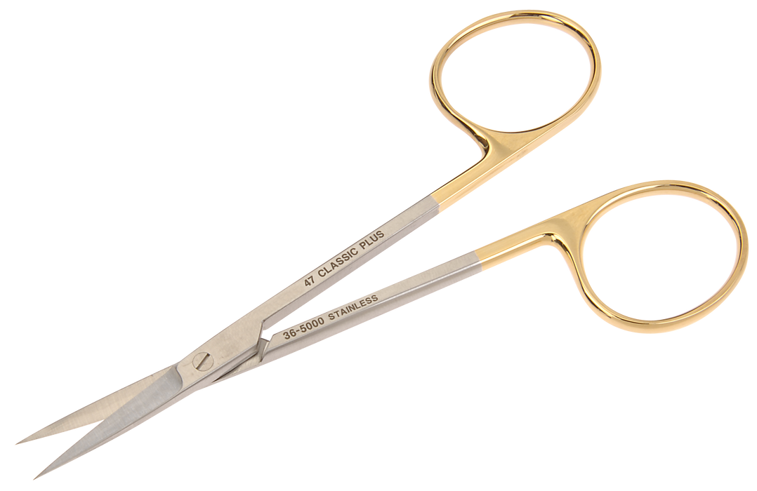 Aspen Surgical 36-5000 Classic Plus Scissors Iris Straight 4 1/2