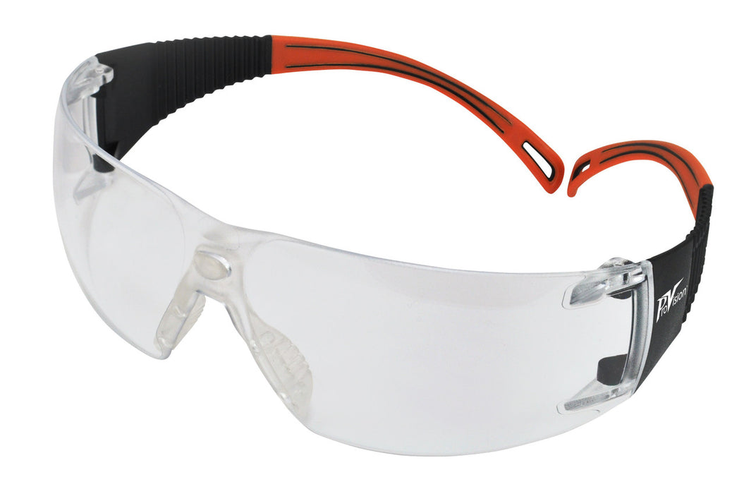 Palmero Palmero 3609OC Wraparound Safety Glasses Black Frame/Orange Supplies reLink Medical