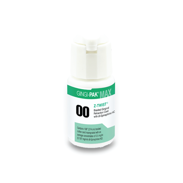PacDent Gingi-Pak PacDent Gingi-Pak 11170M Gingi-Plain MAX Z-Twist # 00 Supplies reLink Medical