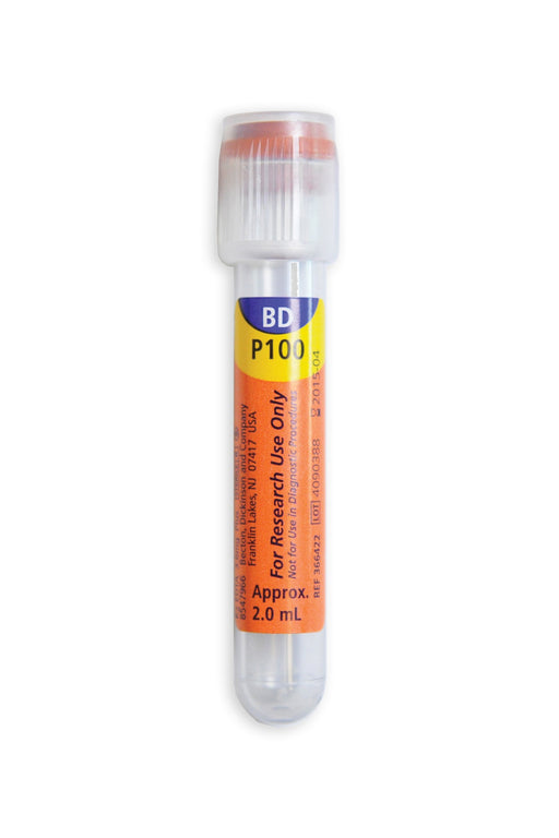 Becton Dickinson (BD) BD 366422 P100 Blood Collection Tube 2 ml 13 x 75 mm Clear Supplies reLink Medical