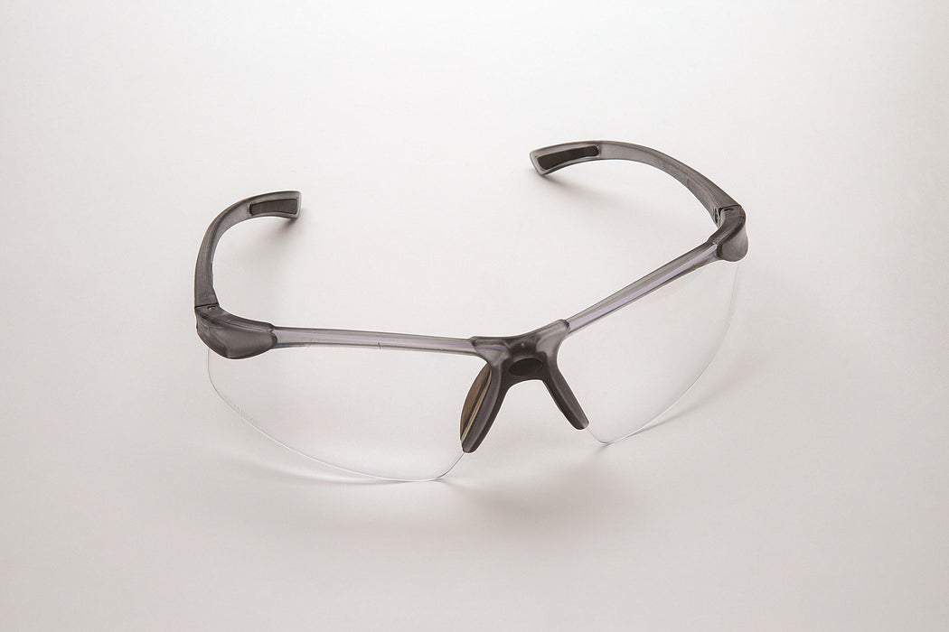 Palmero Palmero 3710C Safety Glasses Grey Frame/Clear Lens Universal Size Supplies reLink Medical