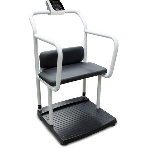 Rice Lake Rice Lake 250-10-4 Handrail Bariatric Scale w/Seat Scale reLink Medical