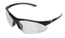 Palmero Palmero 3780C Safety Glasses Black Frame/Clear Magnifying Lens +2.0 Supplies reLink Medical